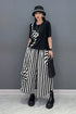 Stripe Rose Top & Pants Co-ord